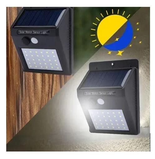 Luminária Solar Com Sensor Movimento - originalfast