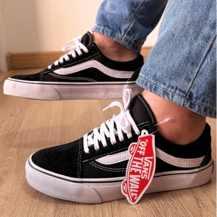 Tênis Vans Old Skool - Preto/Branco - Premium