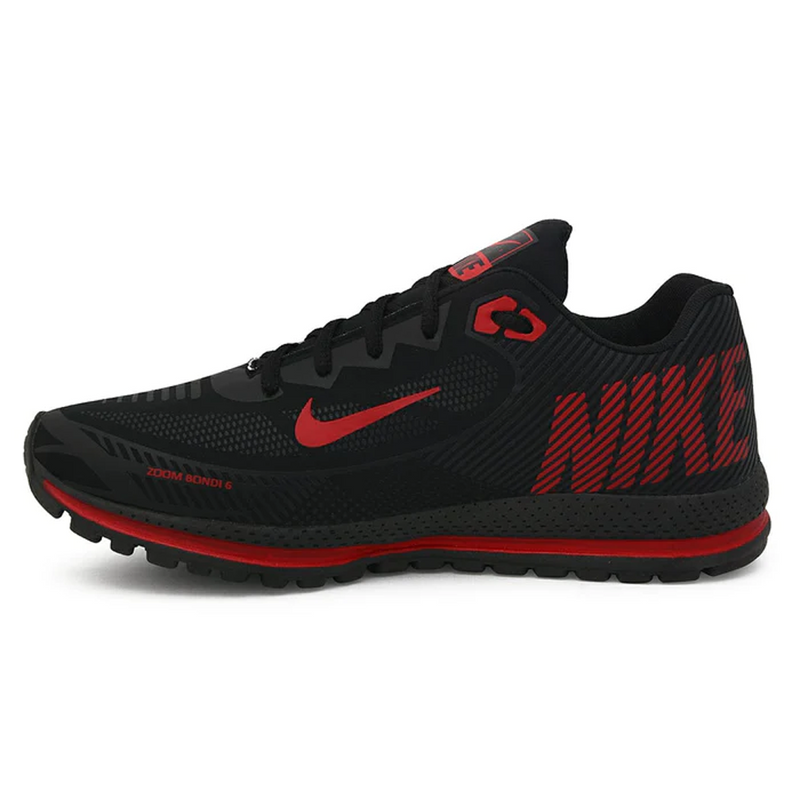 Tênis Nike Zoom Bondi 6 - Preto/Vermelho - originalfast