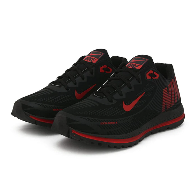 Tênis Nike Zoom Bondi 6 - Preto/Vermelho - originalfast