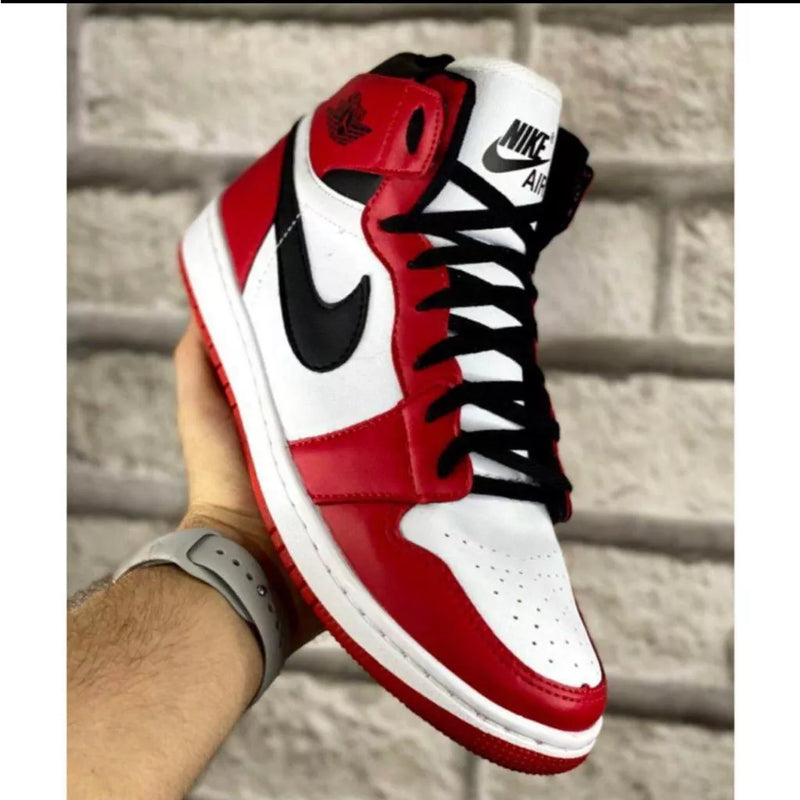 Tênis Air Jordan 1 Retro High Chicago Branco/Vermelho - originalfast