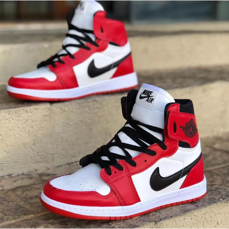 Tênis Air Jordan 1 Retro High Chicago Branco/Vermelho - originalfast