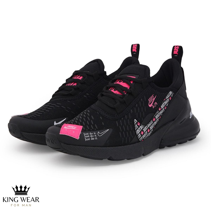 Tênis Nike Air Max Just do it - Preto/Rosa - originalfast