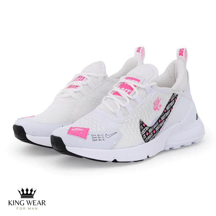 Tênis Nike Air Max Just do it - Branco/Rosa - originalfast